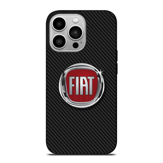 FIAT CARBON iPhone 14 Pro Case Cover