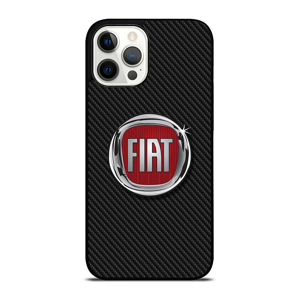 FIAT CARBON iPhone 12 Pro Max Case Cover