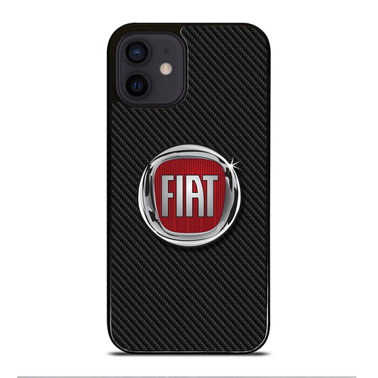 FIAT CARBON iPhone 12 Mini Case Cover
