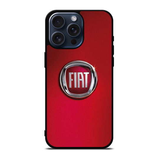 FIAT EMBLEM 3 iPhone 15 Pro Max Case Cover