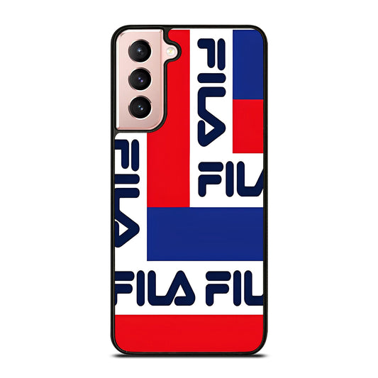 FILA LOGO 3 Samsung Galaxy S21 Case Cover