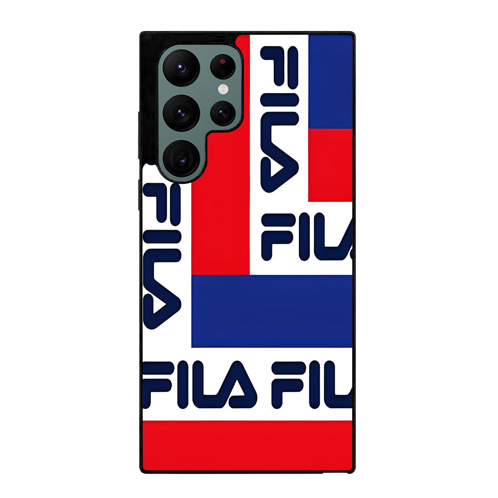 FILA LOGO 3 Samsung Galaxy S22 Ultra Case Cover