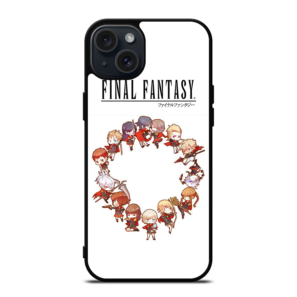 FINAL FANTASY CHIBI iPhone 15 Plus Case Cover