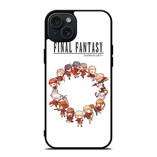 FINAL FANTASY CHIBI iPhone 15 Plus Case Cover