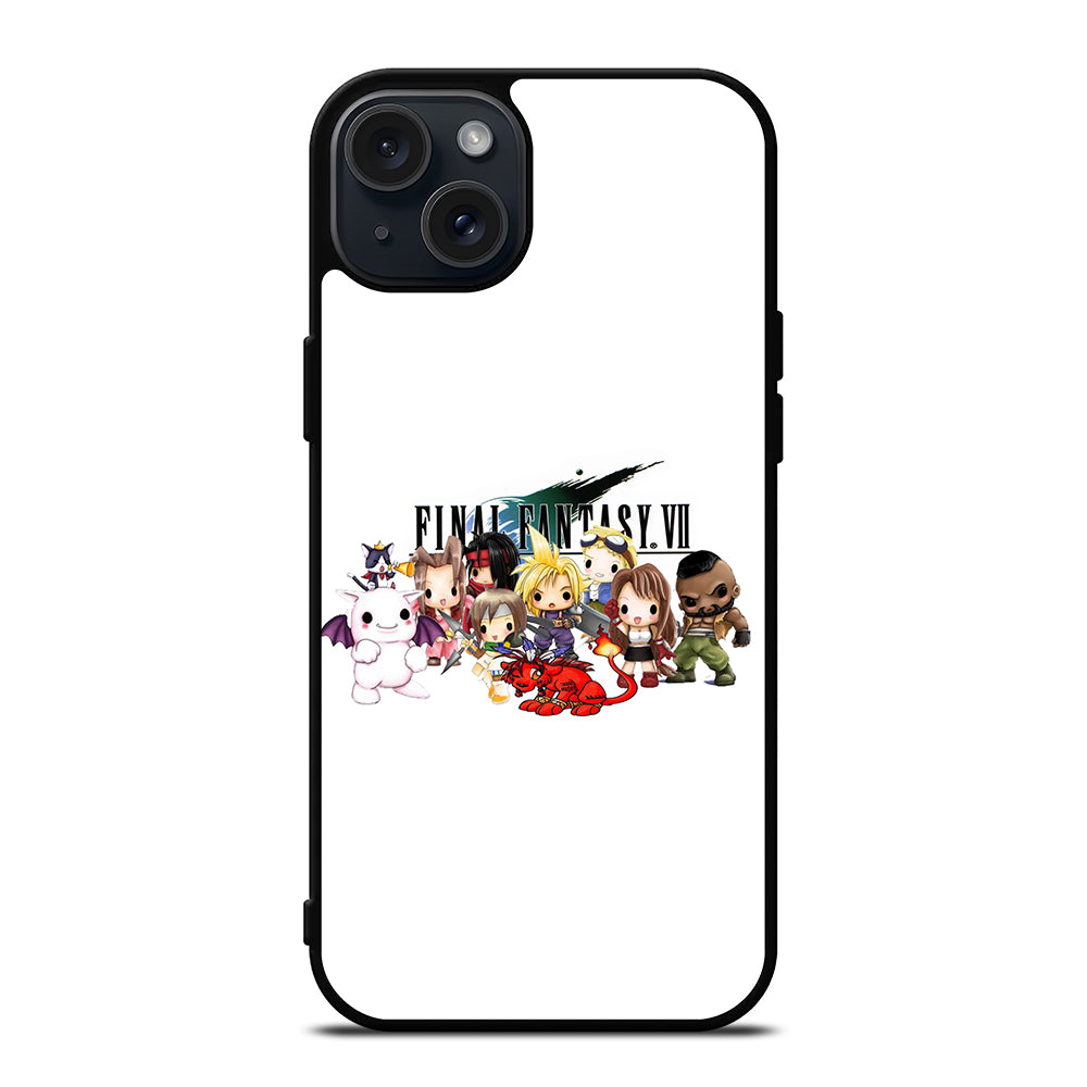 FINAL FANTASY CHIBI CHARACTER iPhone 15 Plus Case Cover