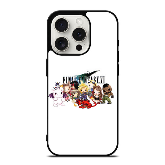 FINAL FANTASY CHIBI CHARACTER iPhone 15 Pro Case Cover