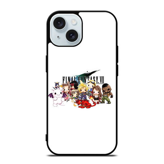 FINAL FANTASY CHIBI CHARACTER iPhone 15 Case Cover