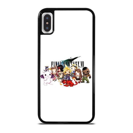 FINAL FANTASY CHIBI CHARACTER iPhone X / XS Case Cover