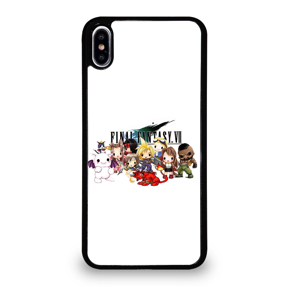 FINAL FANTASY CHIBI CHARACTER iPhone XS Max Case Cover