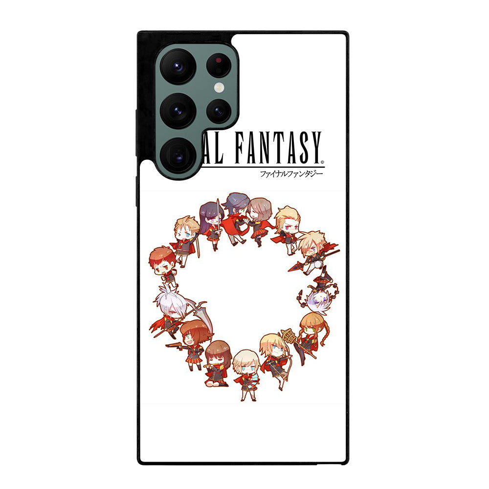FINAL FANTASY CHIBI Samsung Galaxy S22 Ultra Case Cover