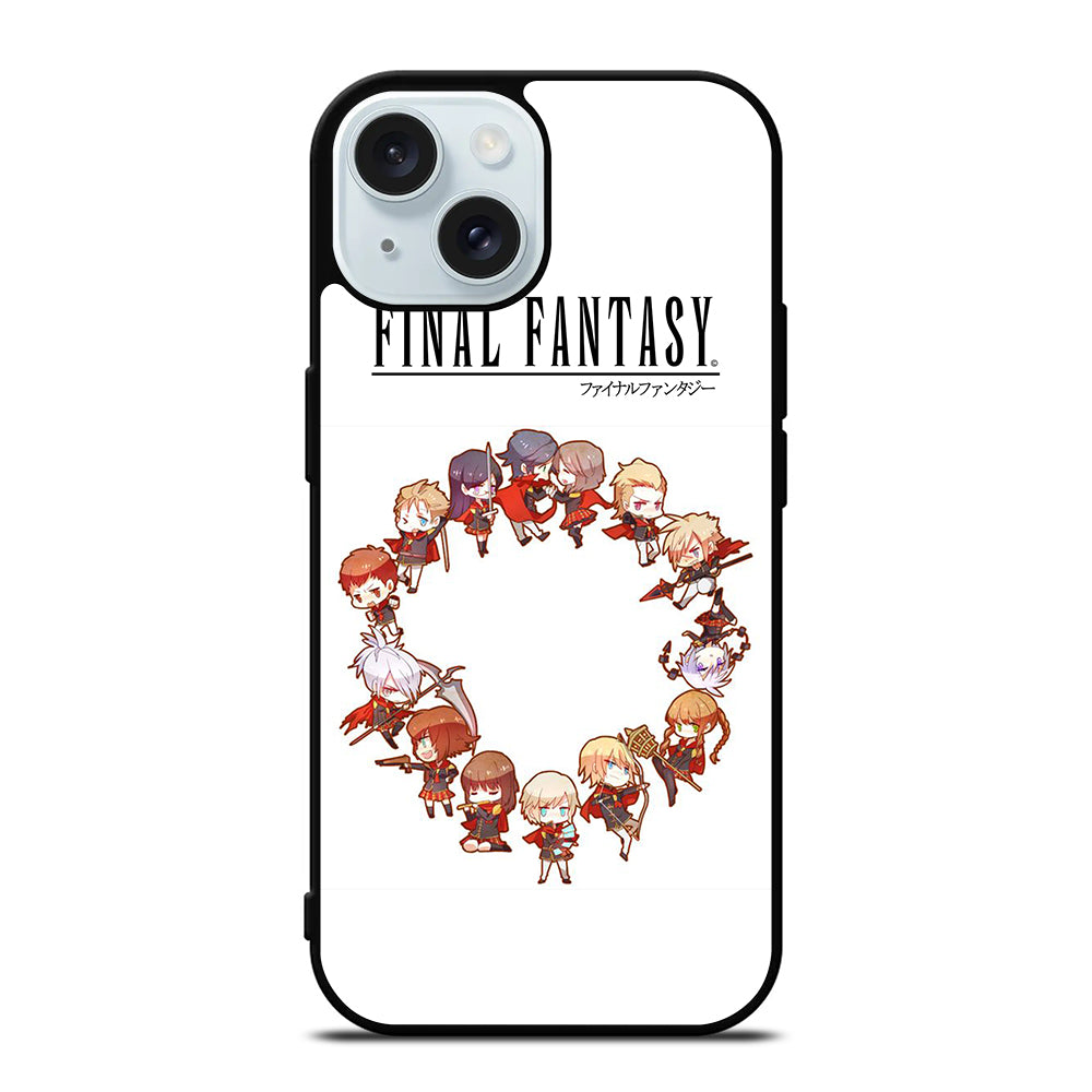 FINAL FANTASY CHIBI iPhone 15 Case Cover