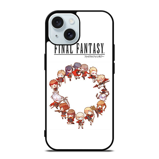 FINAL FANTASY CHIBI iPhone 15 Case Cover