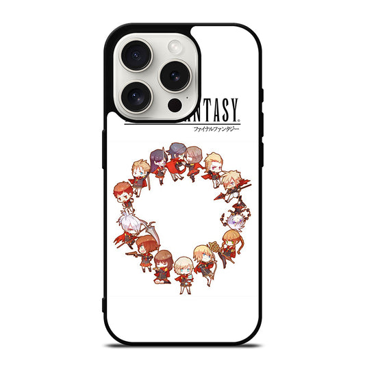 FINAL FANTASY CHIBI iPhone 15 Pro Case Cover