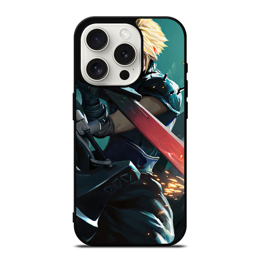 FINAL FANTASY CLOUD SWORD iPhone 15 Pro Case Cover