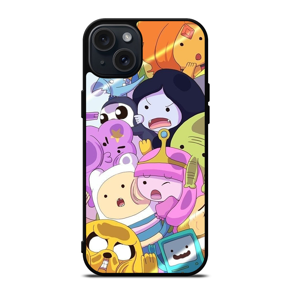 FINN AND JAKE CHARACTER iPhone 15 Plus Case Cover
