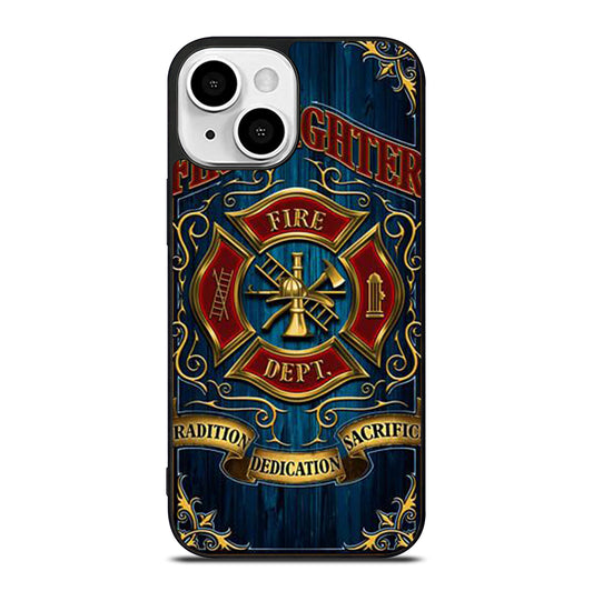 FIREFIGHTER FIREMAN ICON iPhone 13 Mini Case Cover