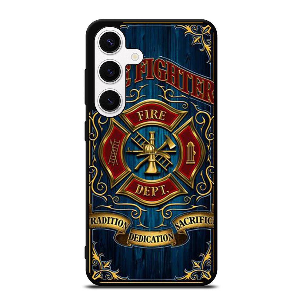 FIREFIGHTER FIREMAN ICON Samsung Galaxy S24 Case Cover