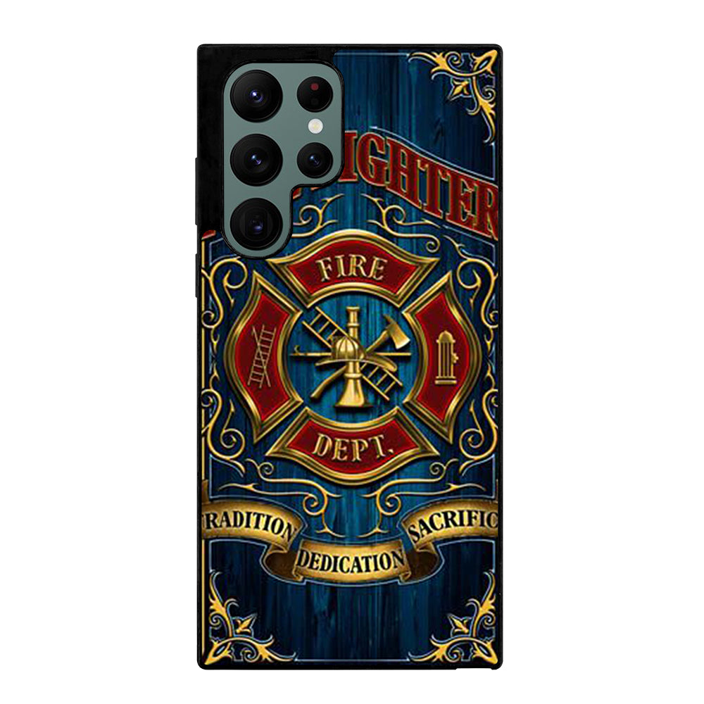 FIREFIGHTER FIREMAN ICON Samsung Galaxy S22 Ultra Case Cover