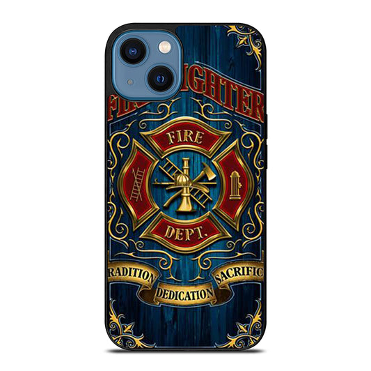 FIREFIGHTER FIREMAN ICON iPhone 14 Case Cover