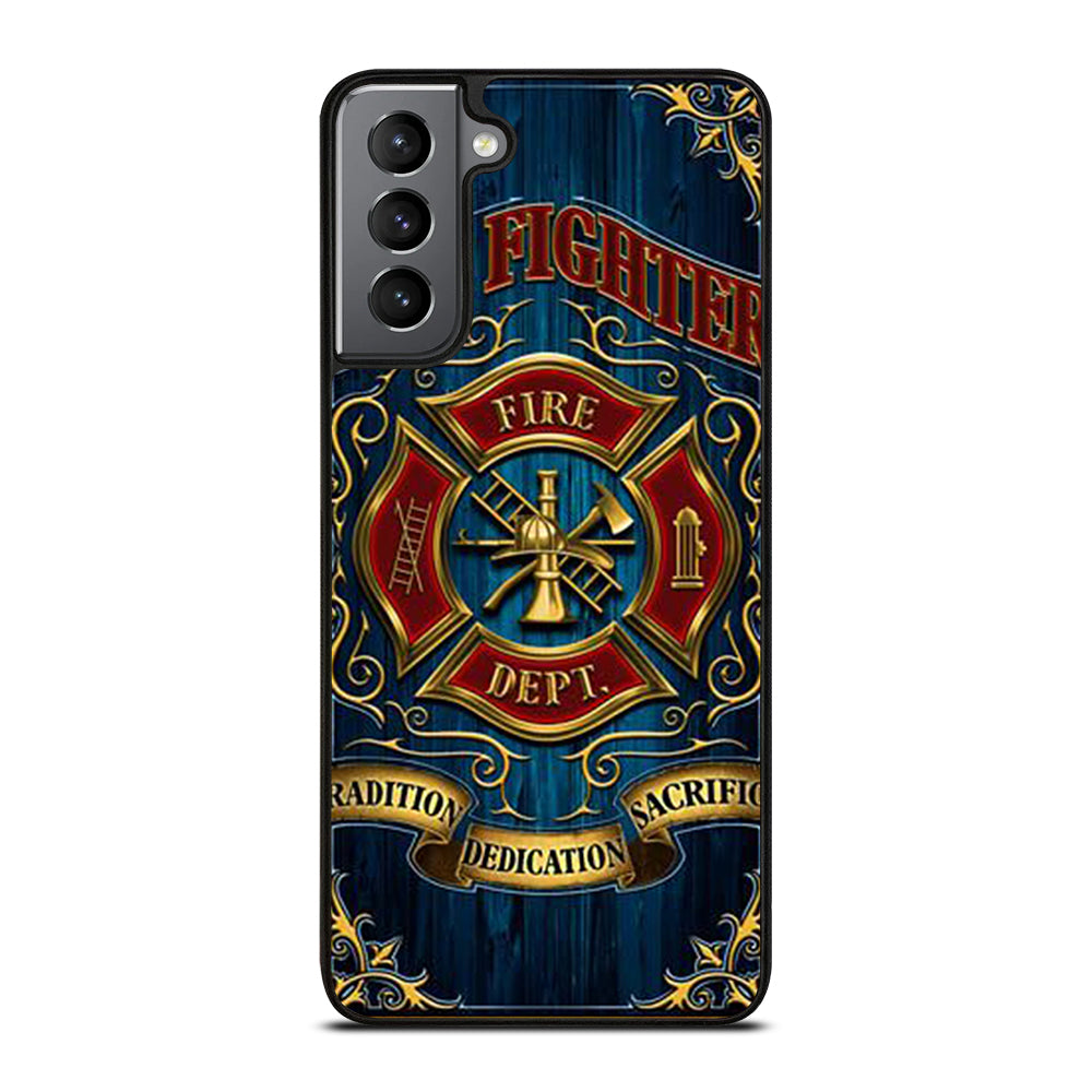 FIREFIGHTER FIREMAN ICON Samsung Galaxy S21 Plus Case Cover