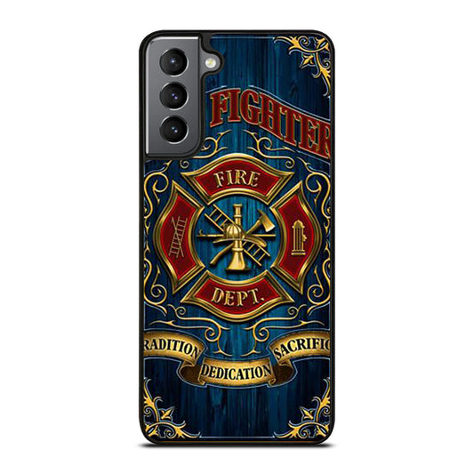 FIREFIGHTER FIREMAN ICON Samsung Galaxy S21 Plus Case Cover