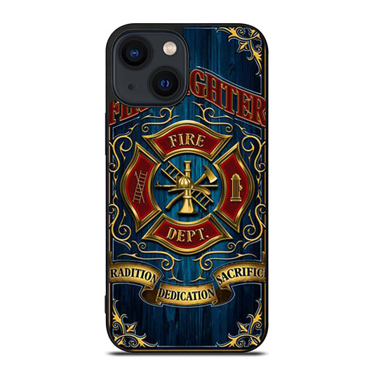 FIREFIGHTER FIREMAN ICON iPhone 14 Plus Case Cover