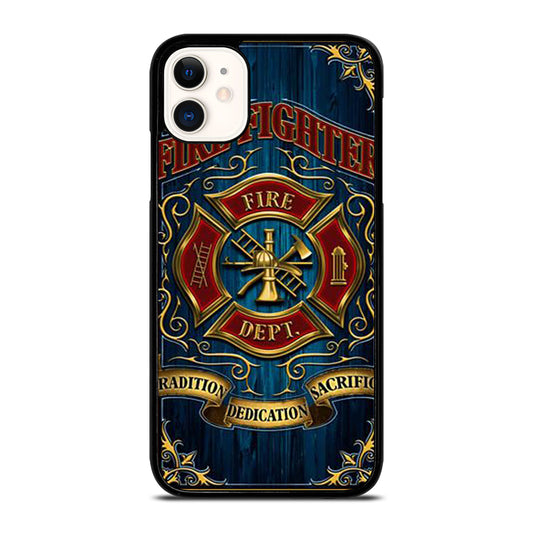 FIREFIGHTER FIREMAN ICON iPhone 11 Case Cover
