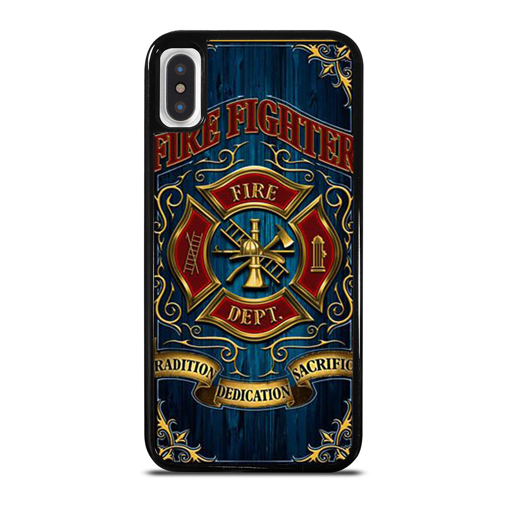 FIREFIGHTER FIREMAN ICON iPhone X / XS Case Cover