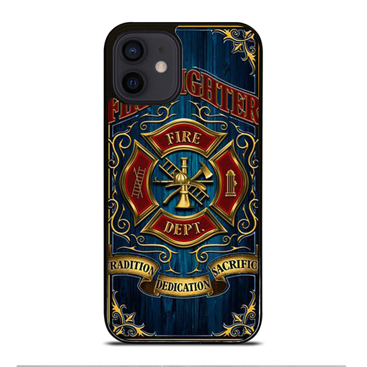 FIREFIGHTER FIREMAN ICON iPhone 12 Mini Case Cover