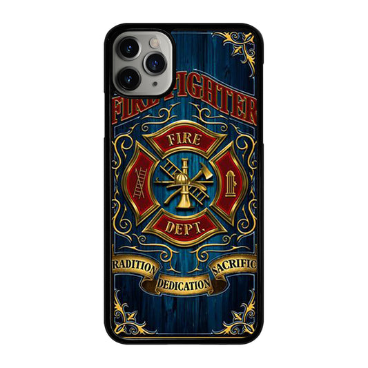 FIREFIGHTER FIREMAN ICON iPhone 11 Pro Max Case Cover