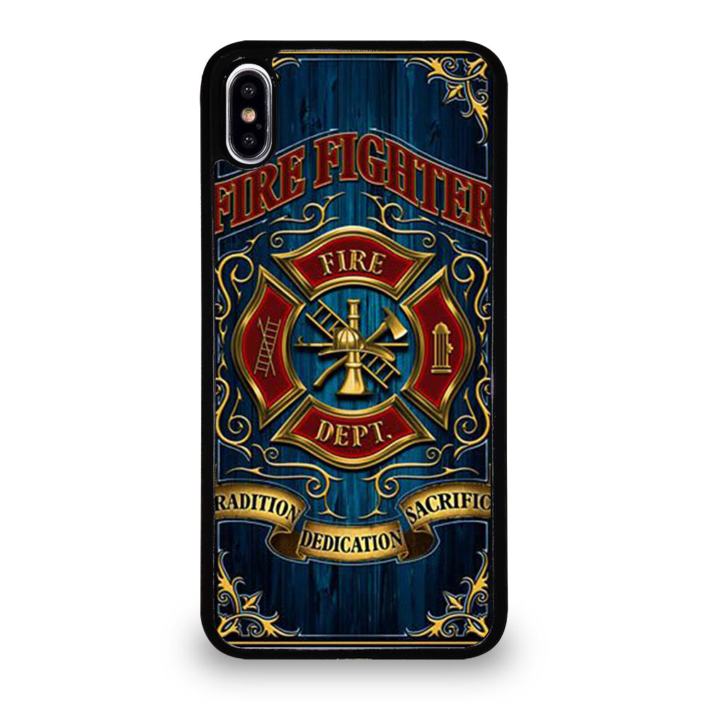 FIREFIGHTER FIREMAN ICON iPhone XS Max Case Cover