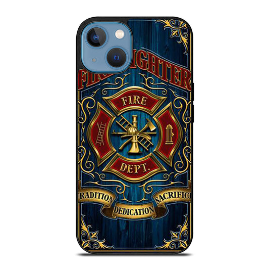 FIREFIGHTER FIREMAN ICON iPhone 13 Case Cover