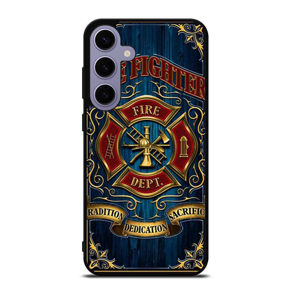 FIREFIGHTER FIREMAN ICON Samsung Galaxy S24 Plus Case Cover