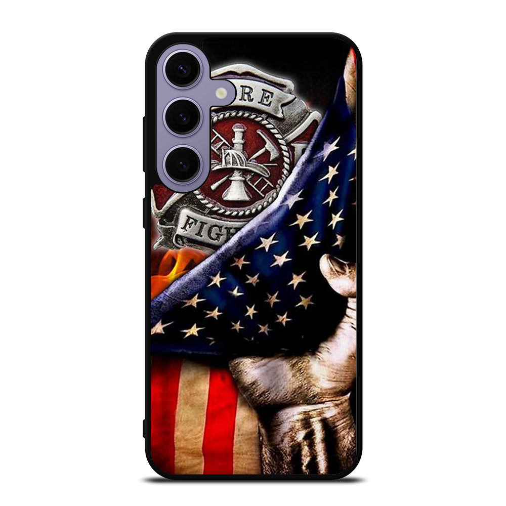 FIREFIGHTER FIREMAN SYMBOL Samsung Galaxy S24 Plus Case Cover