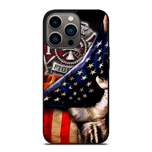 FIREFIGHTER FIREMAN SYMBOL iPhone 13 Pro Case Cover