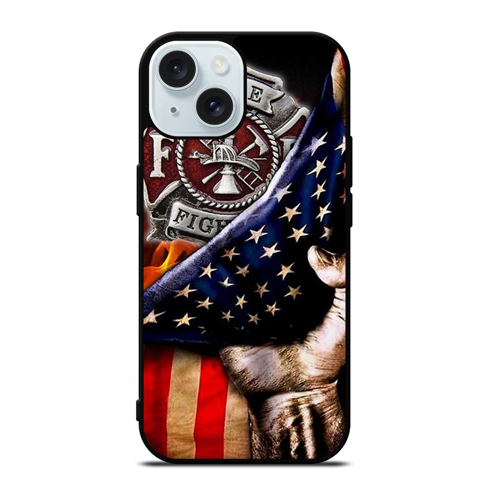 FIREFIGHTER FIREMAN SYMBOL iPhone 15 Case Cover