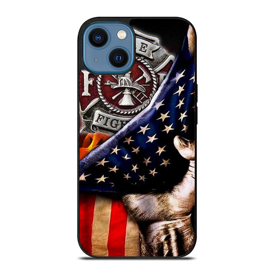 FIREFIGHTER FIREMAN SYMBOL iPhone 14 Case Cover