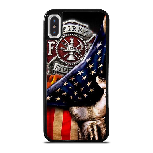 FIREFIGHTER FIREMAN SYMBOL iPhone X / XS Case Cover