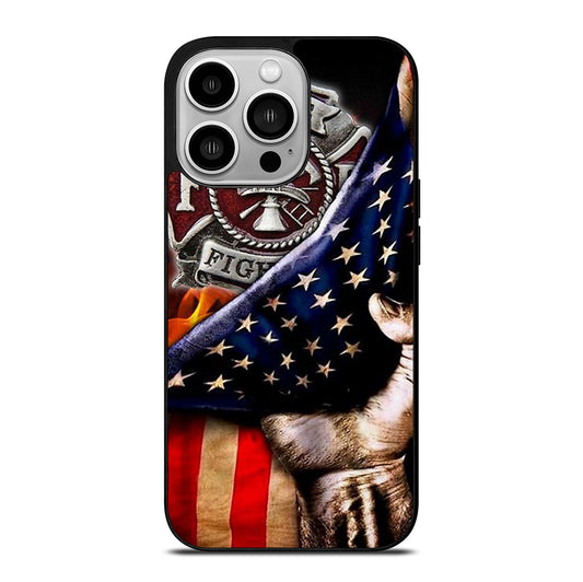 FIREFIGHTER FIREMAN SYMBOL iPhone 14 Pro Case Cover