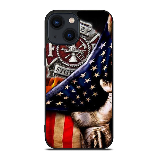 FIREFIGHTER FIREMAN SYMBOL iPhone 14 Plus Case Cover