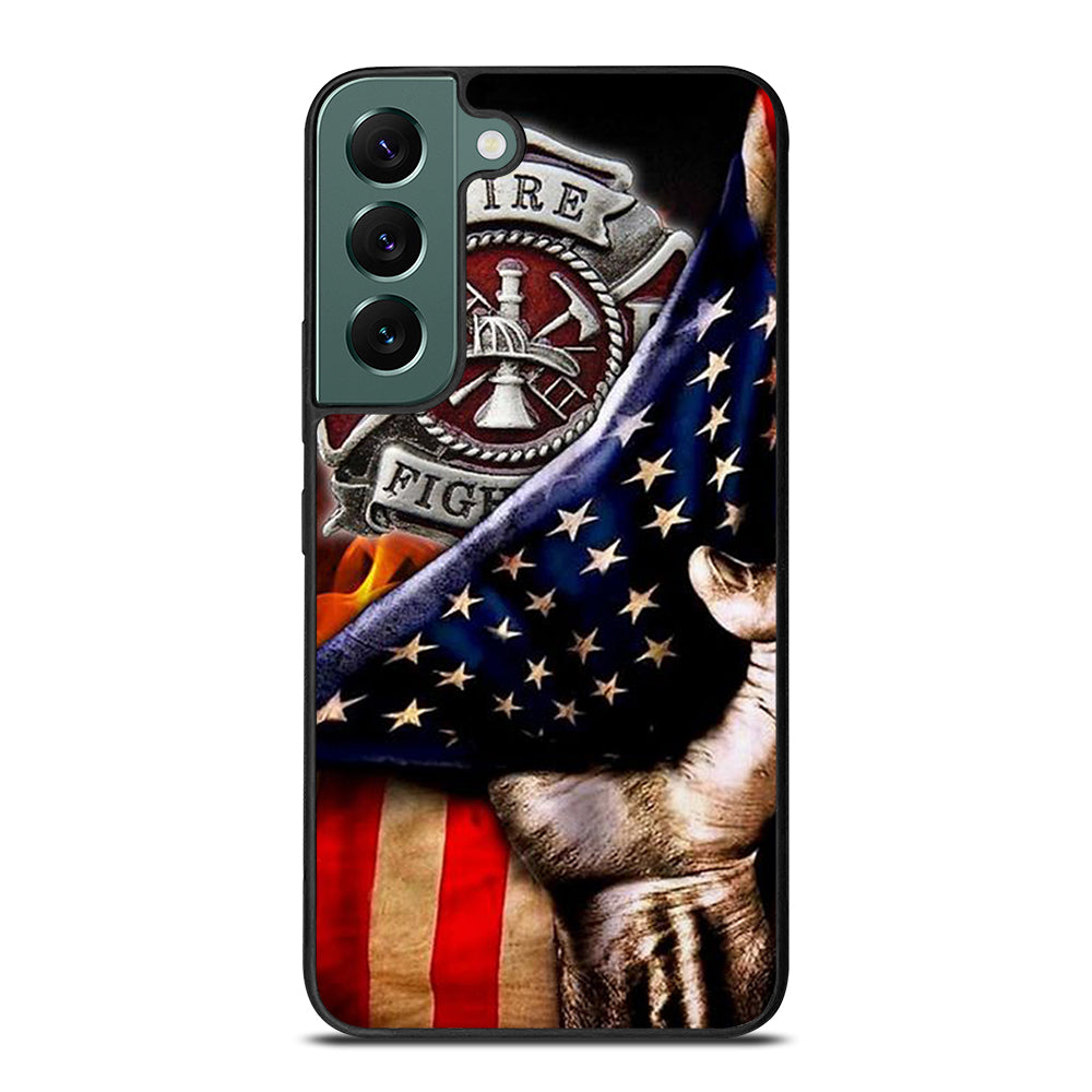 FIREFIGHTER FIREMAN SYMBOL Samsung Galaxy S22 Case Cover