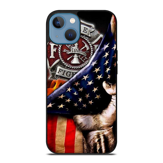 FIREFIGHTER FIREMAN SYMBOL iPhone 13 Case Cover