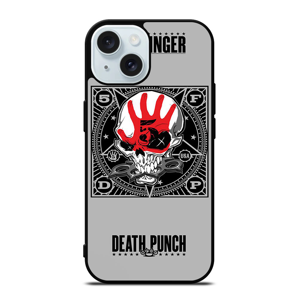 FIVE FINGER DEATH PUNCH LOGO 1 iPhone 15 Case Cover