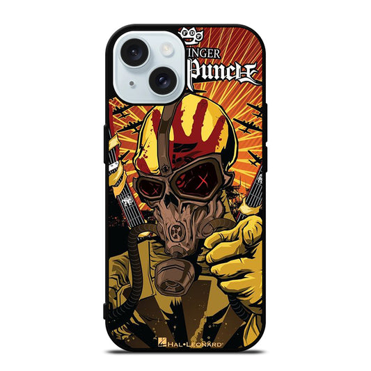 FIVE FINGER DEATH PUNCH LOGO 3 iPhone 15 Case Cover