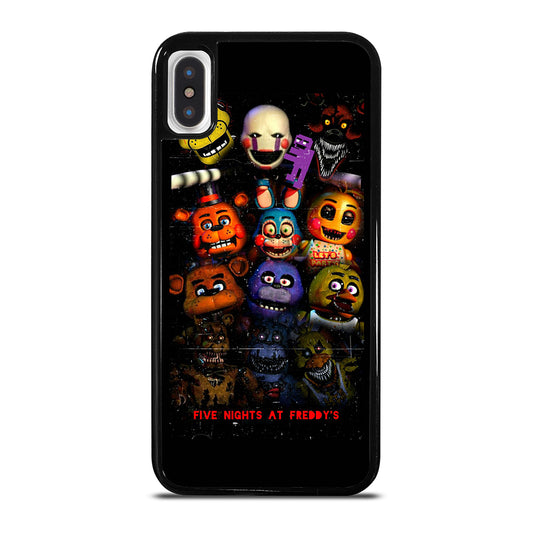 FIVE NIGHTS AT FREDDY'S CHARACTER iPhone X / XS Case Cover