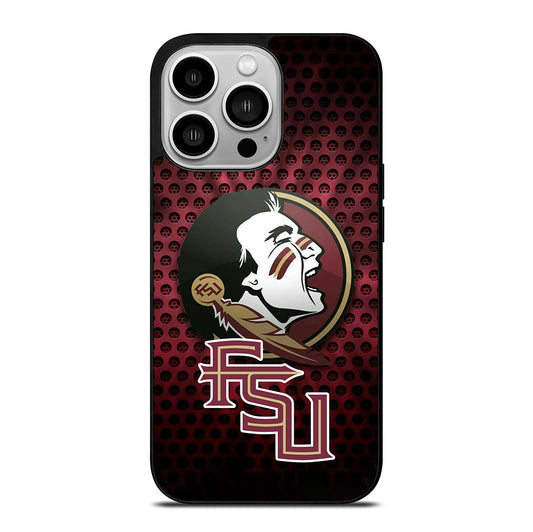 FLORIDA STATE FSU SYMBOL 2 iPhone 14 Pro Case Cover