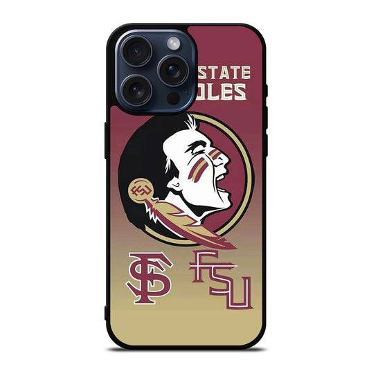 FLORIDA STATE FSU SYMBOL iPhone 15 Pro Max Case Cover