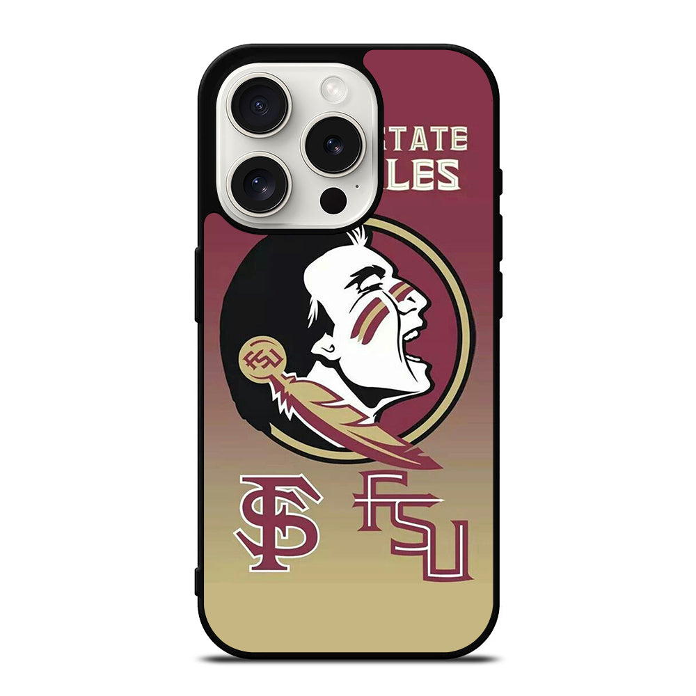 FLORIDA STATE FSU SYMBOL iPhone 15 Pro Case Cover
