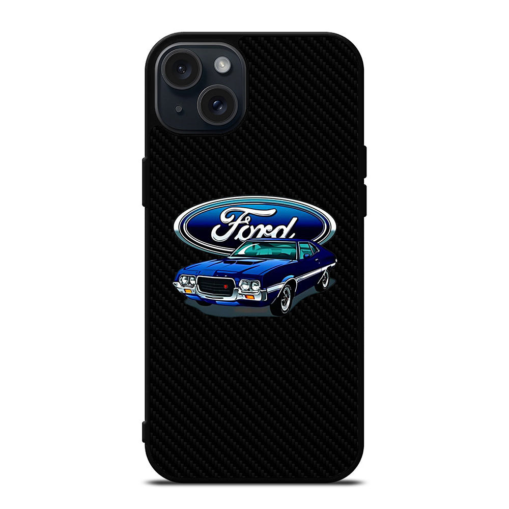 FORD CARBON 2 iPhone 15 Plus Case Cover