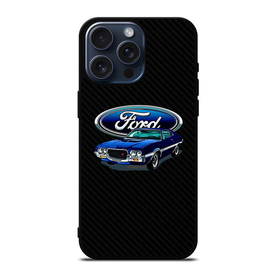 FORD CARBON 2 iPhone 15 Pro Max Case Cover